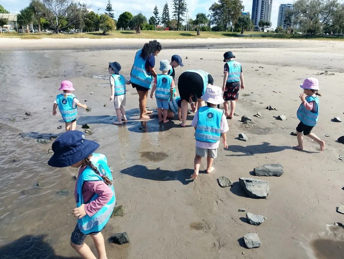 Bush Kindy and Beach Kindy: what happens on the day